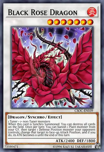 Edison Rulings for Black Rose Dragon